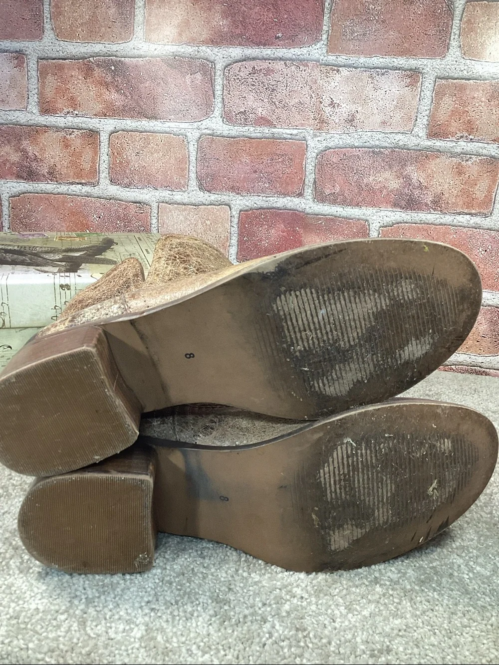 Diba True Walnut Grove Womens Ankle boots size 8